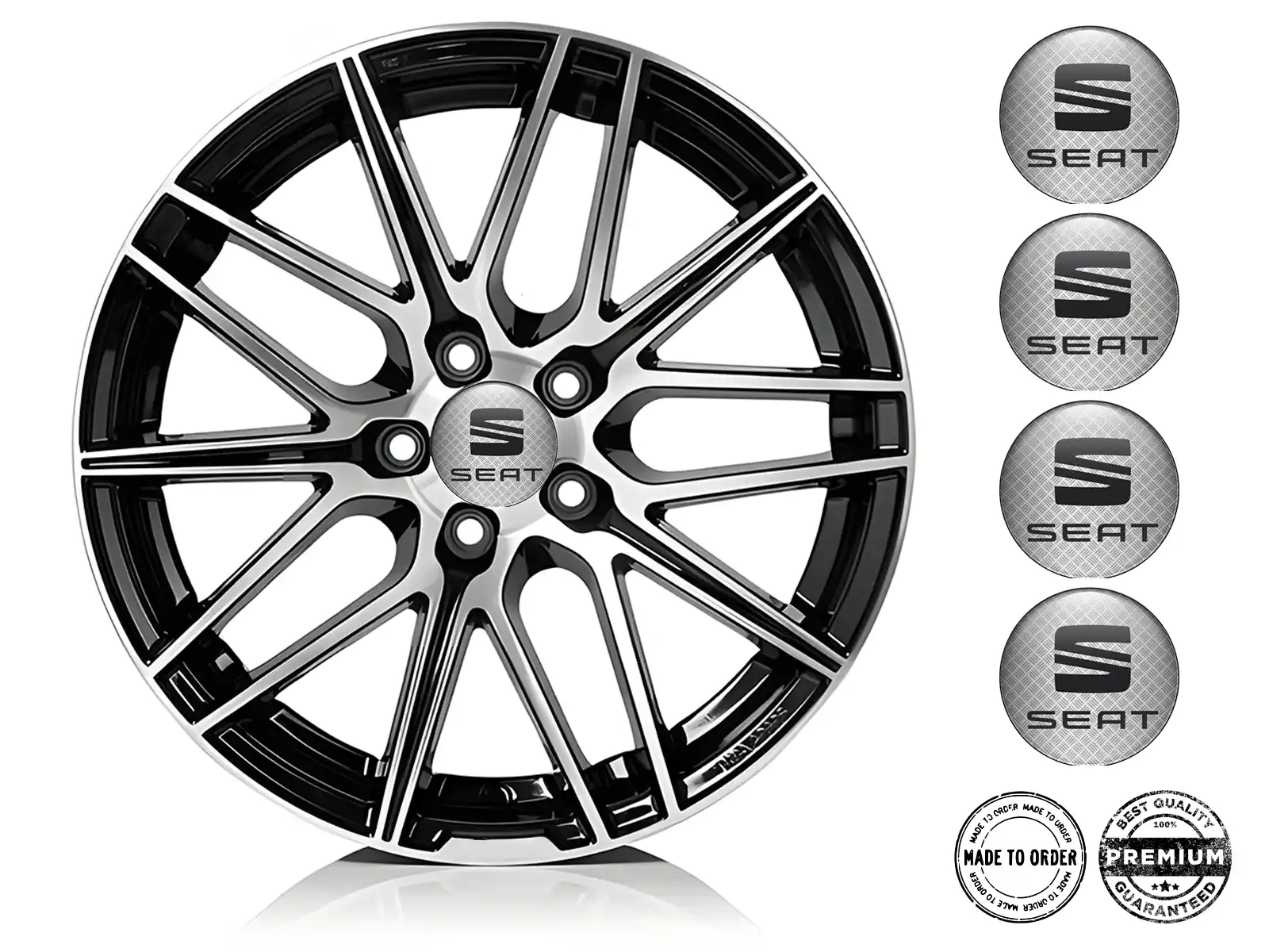 Seat Individuelle Dome Dekoration Premium Felgenlogos